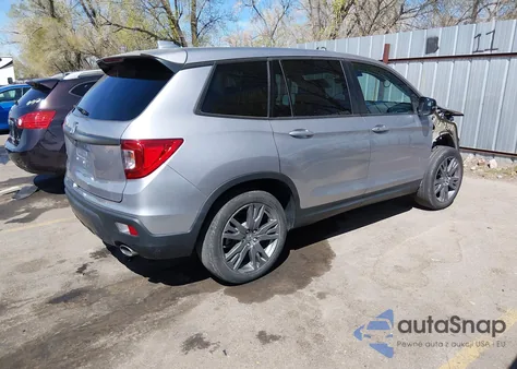2021 Honda Passport 2Wd Ex-L из США, поврежденный, VIN 5FNYF7H55MB013344